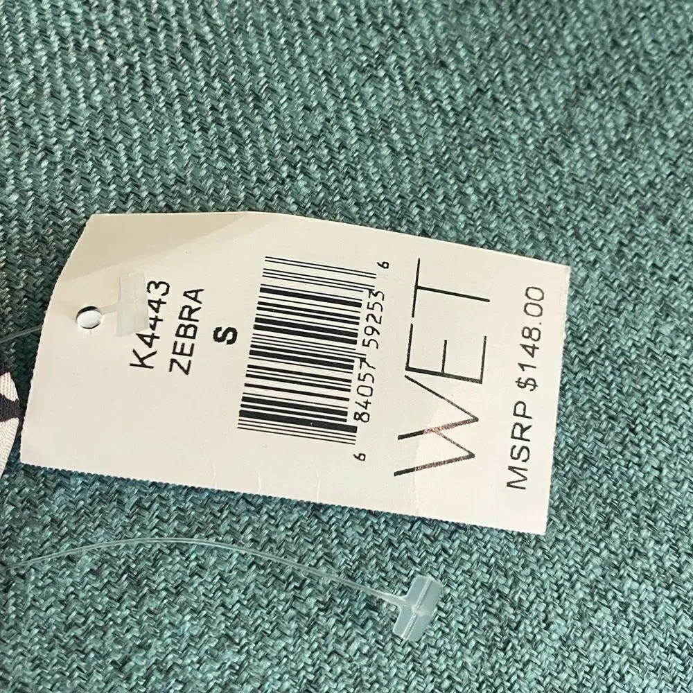 WET Swimwear | Seychelles-Grecia One Piece Swimsuit in Zebra | Swimsuit | NWT